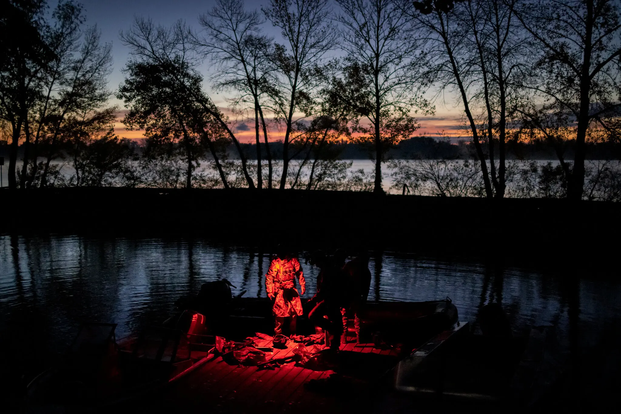 Український спецназ на Дніпрі на півдні України 22 жовтня